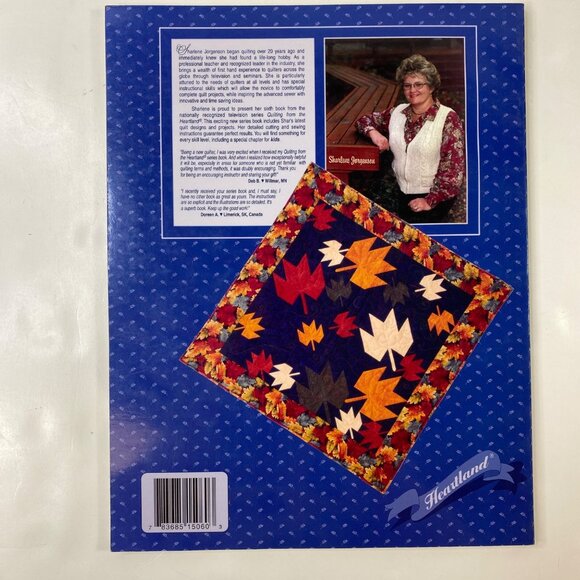 Quilting For All Seasons Guide By Sharlene Jorgenson Heartland - Picture 2 of 5
